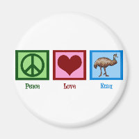 Peace Love Emu