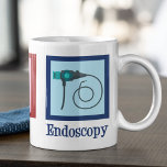 Peace Love Endoscopy Coffee Mug<br><div class="desc">Peace Love Endoscopy. A cute gift featuring a peace sign,  heart,  and endoscope used in medical procedures to scope a patient.</div>