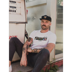 Peace Love Family Custom Modern Photography T-Shirt