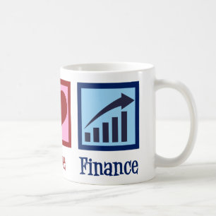 Peace Love Finance Coffee Mug