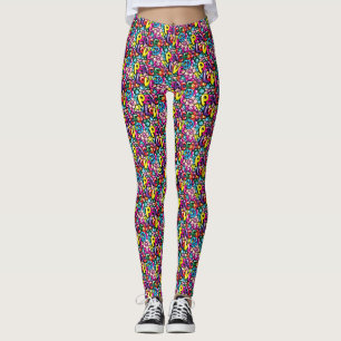 Peace, Love & Flowers Leggings