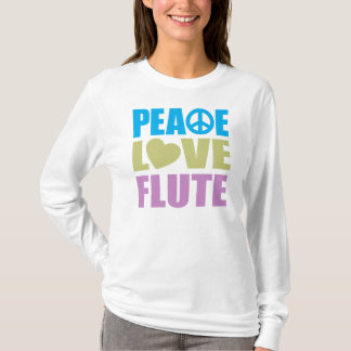 Peace Love Flute T-Shirt