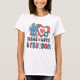 Peace Love & Freedom T-Shirt