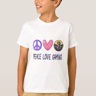 Peace Love Gaming T-Shirt