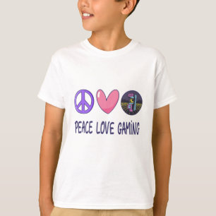 Peace Love Gaming T-Shirt