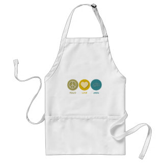 Peace Love Geek Standard Apron