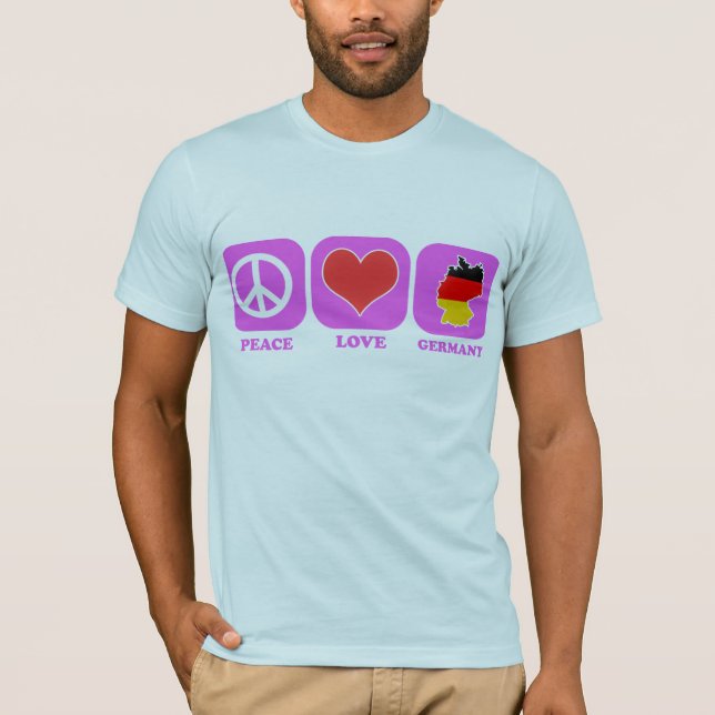 Peace Love Germany T-Shirt (Front)