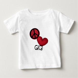 Peace Love Gigi Baby T-Shirt