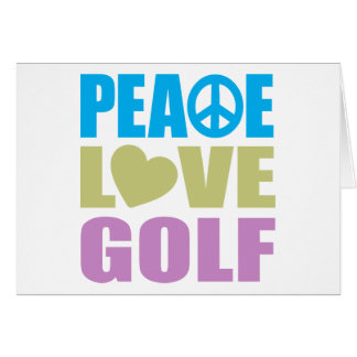 Peace Love Golf