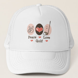 Peace Love Golf Hat