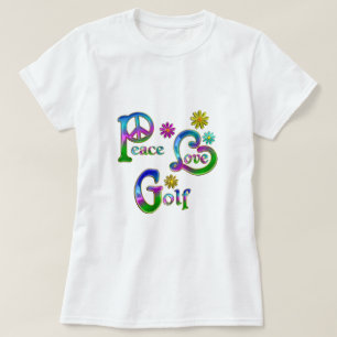 Peace Love Golf T-Shirt