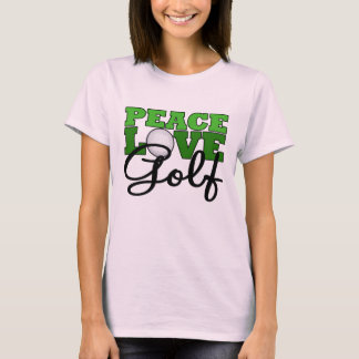 Peace, Love & Golf T-Shirt