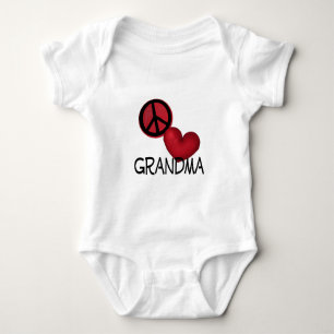 Peace Love Grandma Baby Bodysuit