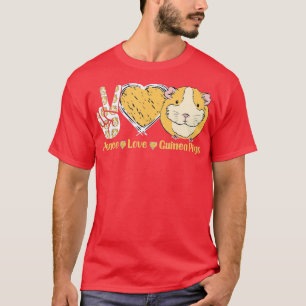 Peace Love Guinea Pigs Guinea Lover - 1 T-Shirt