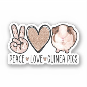 Peace Love Guinea Pigs Lover, Guinea Pigs Mom