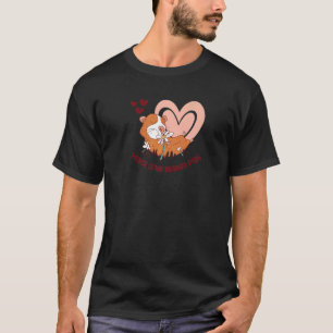 Peace Love Guinea Pigs Saying For Guinea Pigs T-Shirt