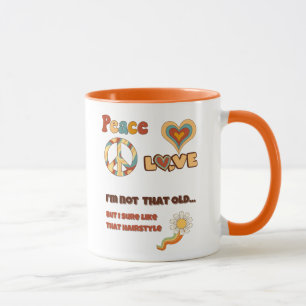 Peace Love Hairstyle Mug