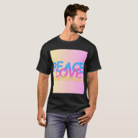 Peace Love Happiness Text