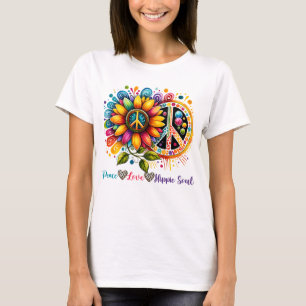 Peace love hippie soul T-Shirt