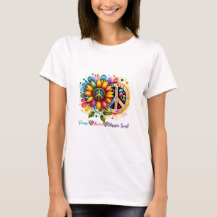 Peace love hippie soul T-Shirt
