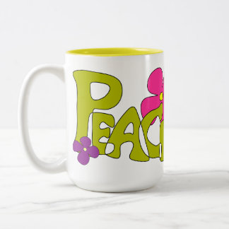 Peace & Love Hippy Mug
