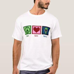 Peace Love Hockey T-Shirt
