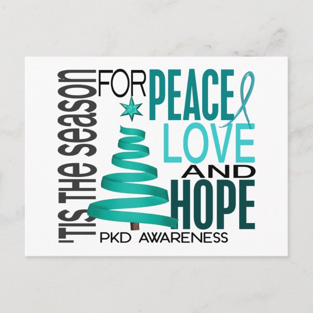 Peace Love Hope Christmas Holiday PKD (Front)