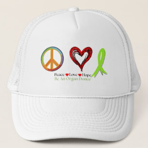 Peace Love Hope Trucker Hat