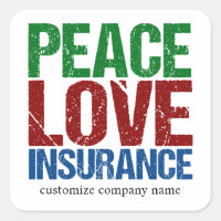 Peace Love Insurance Customisable Company