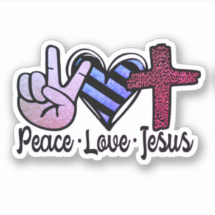 Peace love Jesus