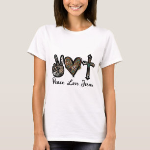 Peace Love Jesus T-Shirt
