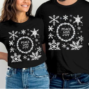 Peace Love Joy Christmas Festive  T-Shirt