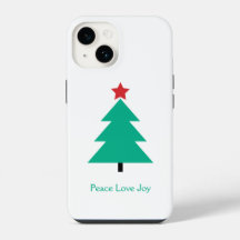 Peace Love Joy Christmas Tree Customisable