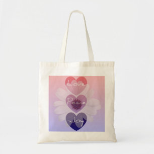 Peace, Love, Joy Flower Bag
