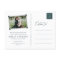 Peace Love Joy Simple Script Holiday Postcard