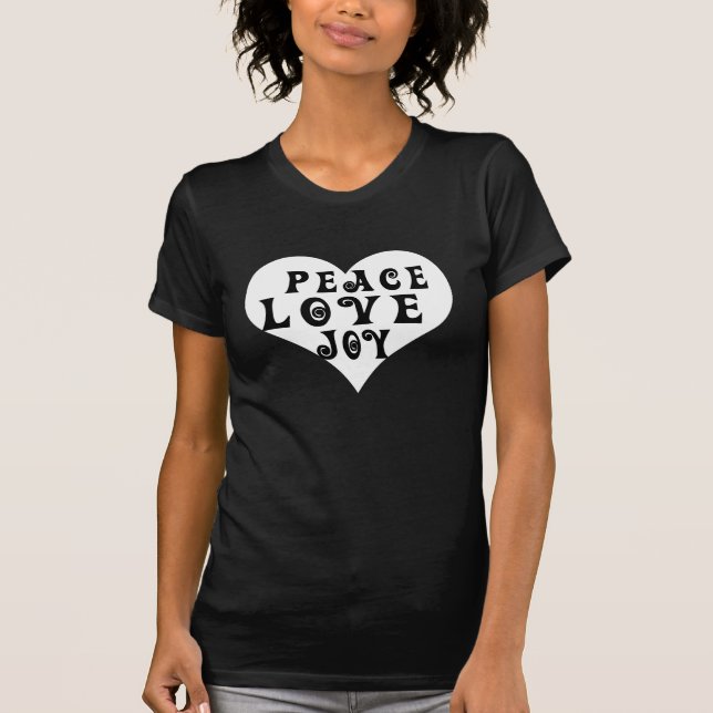Peace Love Joy Tshirt (Front)