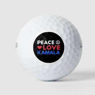 Peace Love Kamala I - Kamala Harris For President Golf Balls