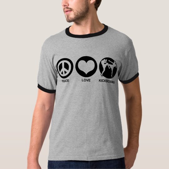 Peace Love kickboxing T-Shirt