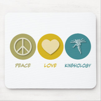 Peace Love Kinesiology Mouse Mat