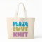 Peace Love Knit