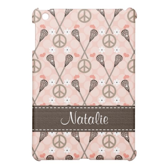 Peace Love Lacrosse iPad Mini Case