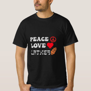 Peace Love Latkes T-Shirt