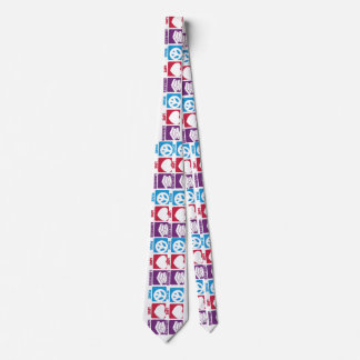 Peace Love Libraries Tie