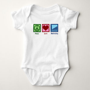 Peace Love Marketing Baby Bodysuit