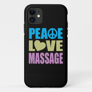 Peace Love Massage iPhone 11 Case