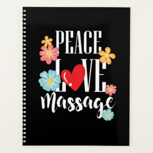 Peace Love Massage Planner