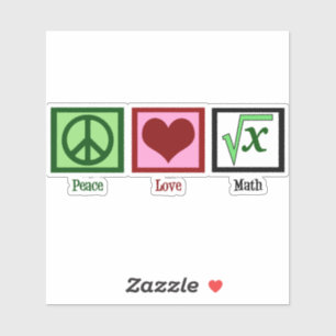 Peace Love Math