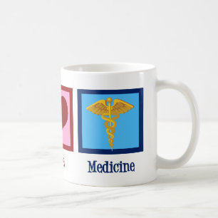 Peace Love Medicine Coffee Mug
