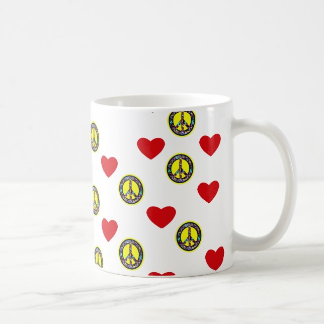 Peace & Love Mug (Right)
