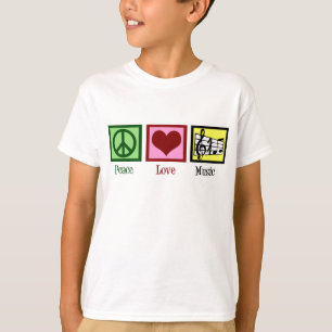 Peace Love Music T-Shirt
